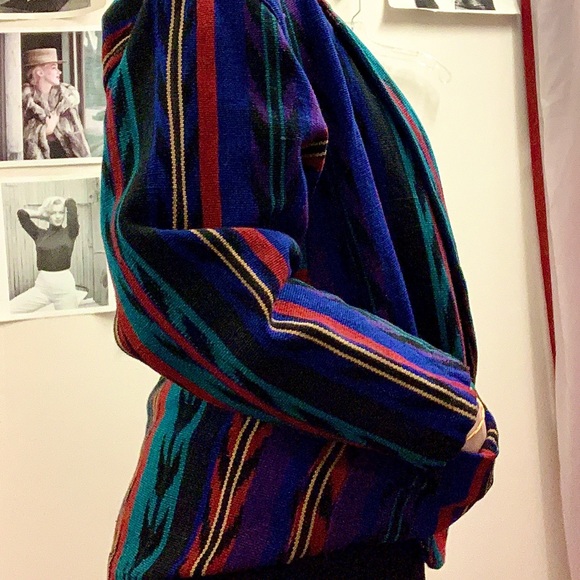 🌟Colorful Striped Blazer - Picture 3 of 7